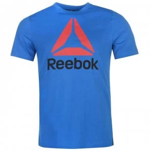 Image of Reebok Stack Delta T Shirt Mens - Blue