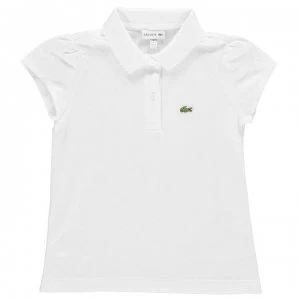 Image of Lacoste Lacoste Basic Polo Junior Girls - White 001