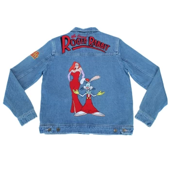 Image of Cakeworthy Roger Rabbit Denim Jacket - S