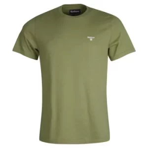 Image of Barbour Mens Sports Tee Burnt Olive XXL