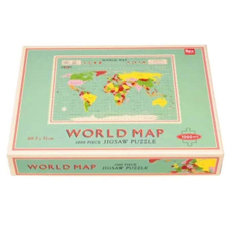 Image of Empire Warehouse Rex London Jigsaw puzzle (1000 pieces) - World Map
