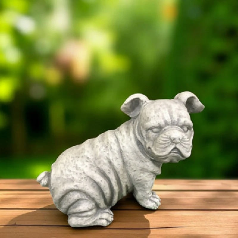 Image of MSL 39X20X26CM SITTING BULLDOG