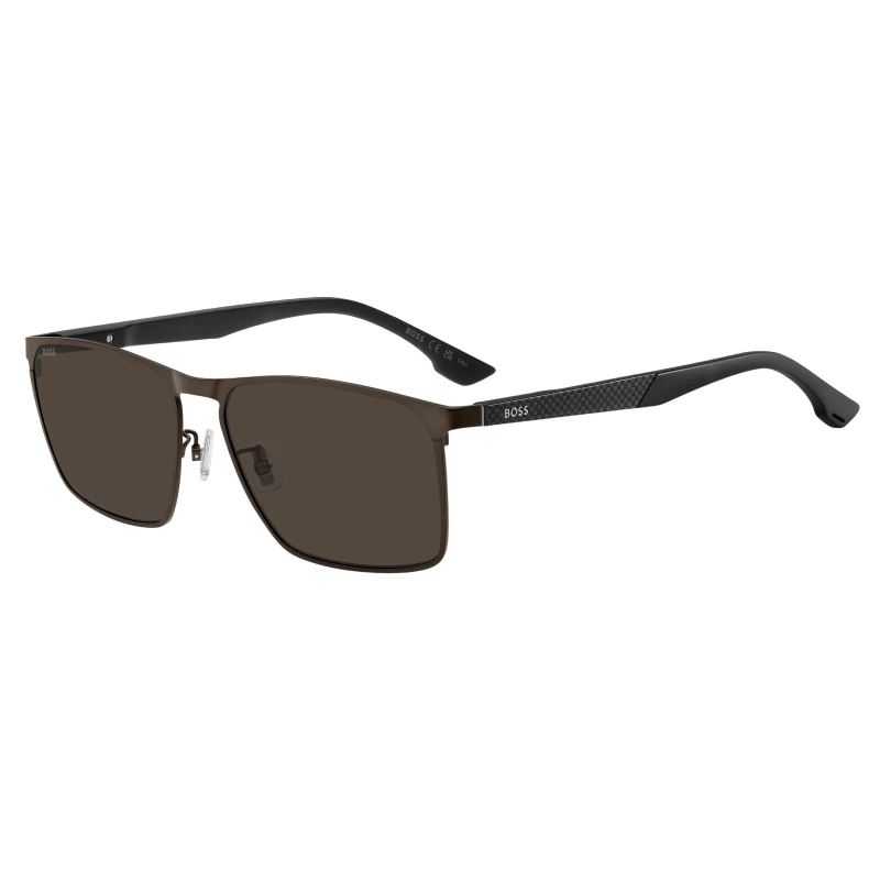Image of Boss Boss Su Rectangular Sn63 Matte Brown male One Size