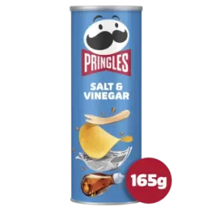 Image of Pringles Salt & Vinegar Crisps 12 x 165g