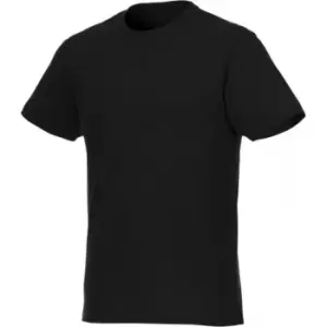 Image of Elevate Mens Jade Short Sleeve Recycled T-Shirt (L) (Black)