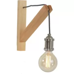 Image of Sienna Dion Wall Light Wood Blank