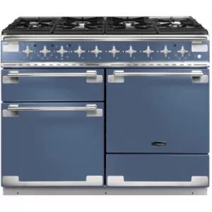 Image of Rangemaster ELS110DFFSB/ Elise 110 Dual Fuel Cooker, Stone Blue