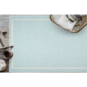 Image of Newquay 96027 5013 200cm x 290cm Rectangle - Blue