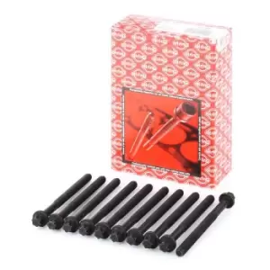 Image of ELRING Cylinder Head Bolt Kit PEUGEOT,CITROEN 431.440 0204C4,0204C4,0204C4 Bolt Kit, cylinder head