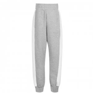 Image of USA Pro Closed Hem Jogging Pants Junior Girls - Grey Marl
