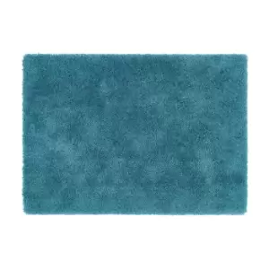 Image of Teal Shaggy Rug - 110 x 160cm - Chicago