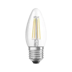 Image of Osram 4W Parathom Clear LED Candle Bulb ES/E27 Very Warm White - (439511-591479)