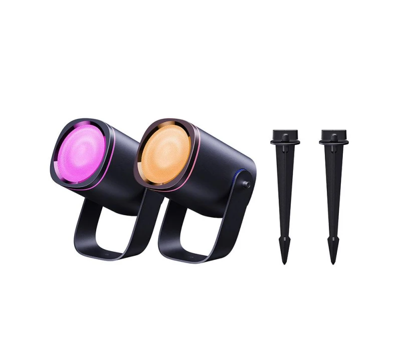 Image of GOVEE H7093 Smart Outdoor Spotlights 2 - Pack of 2 6974316990833