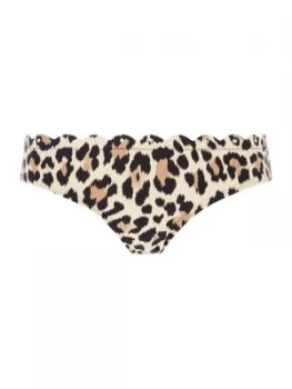 Image of Kate Spade New York Scalloped hipster bikini bottom Animal