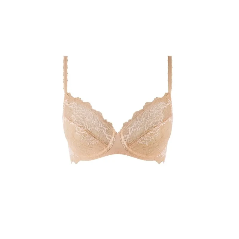 Image of Wacoal Womens classic underwired bra Wacoal Lace perfection Marron Female 80D
