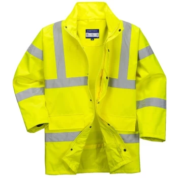 Image of Portwest - RT60YERM - sz M Hi-Vis Breathable Jacket - RT60 Yellow