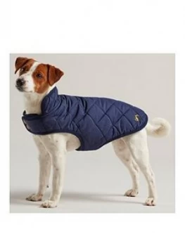Image of Joules Joules Navy Quilted Coat - Medium