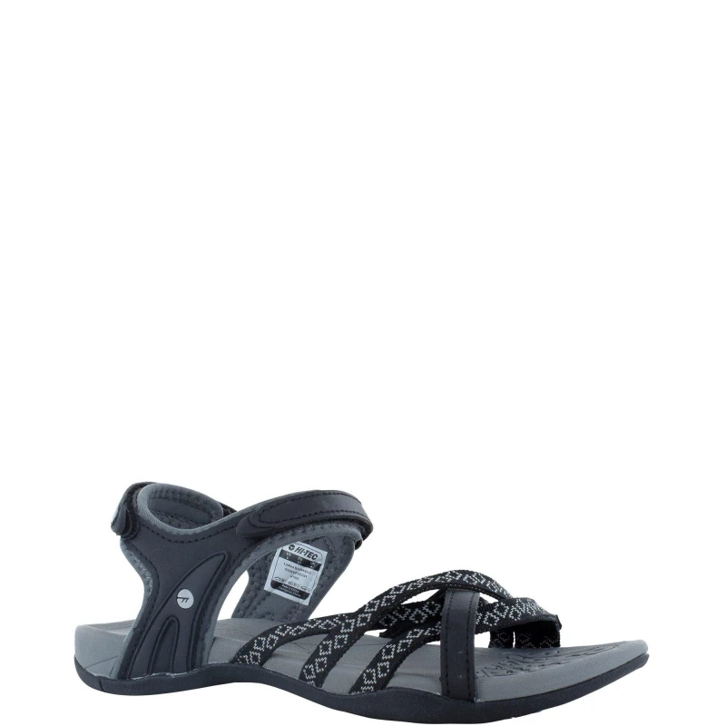 Image of Hi Tec Savanna II Walking Sandal Womens Black female UK6 EU39