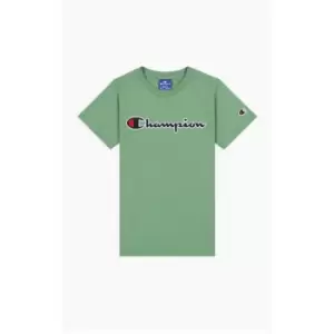 Image of Champion Logo T-Shirt - Green