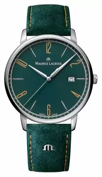 Image of Maurice Lacroix EL1118-SS001-620-5 Eliros Green Dial Green Watch