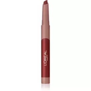 Image of LOreal Paris Infaillible Matte Lip Crayon stick lipstick with matt effect shade 112 Spice of Life 2.5 g