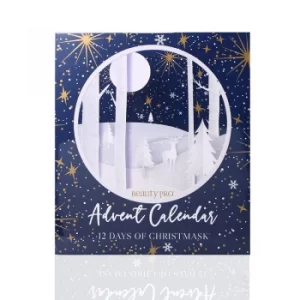 Image of BeautyPro 12 Days of Christmas Advent Calender 280g