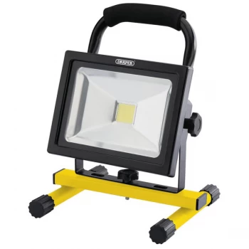 Image of Draper 19562 20W COB LED Rechargeable Work Light - 1,600 Lm
