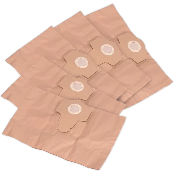 Image of Sealey Dust Collection Bags for PC200, PC200SD, PC200SDAUTO Pack of 5