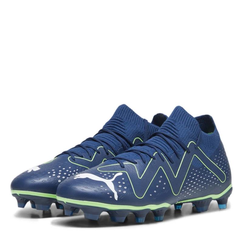 Image of Puma Future Match.3 Firm Ground Football Boots - Blue Blue 8