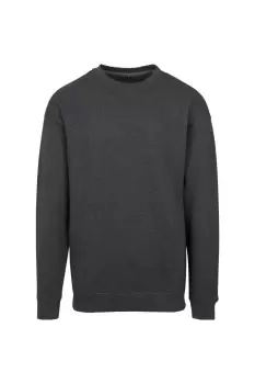 Image of Crew Neck Plain Sweatshirt