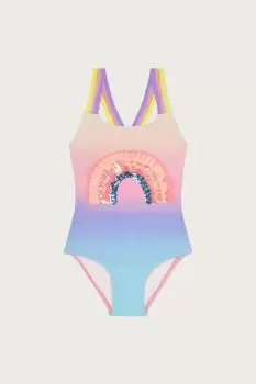 Image of Ombre Rainbow Swimsuit