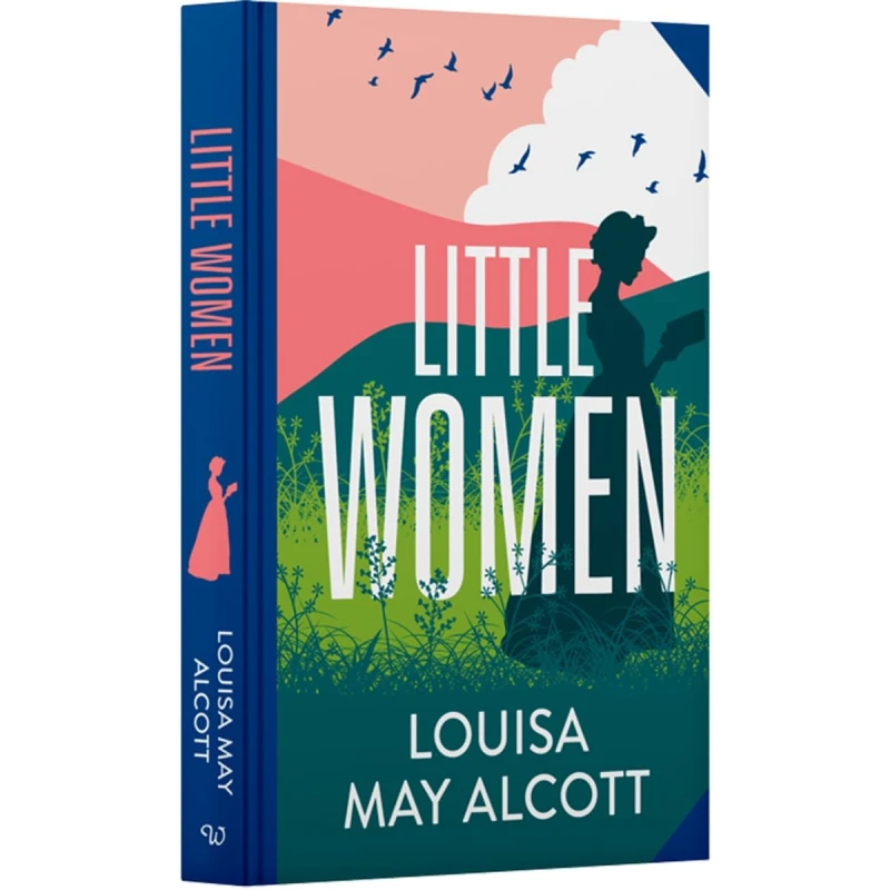 Image of Little Women By Louisa May Alcott Deluxe Hardback Sprayed Edge Edition Book Louisa May Alcott Books