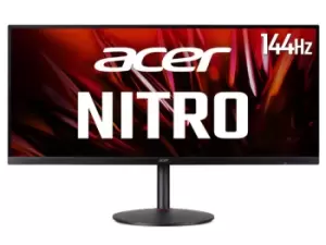 Image of Acer 34" XV342CKP Quad HD HDR IPS UltraWide Gaming Monitor
