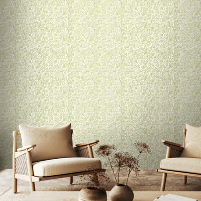 Image of Hoopla Walls Maze Squiggle - Olive Mix 10M Wallpaper