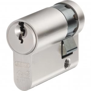 Image of Abus Half Euro Cylinder 55mm 45mm x 10mm Nickel