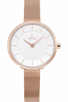 Image of Obaku Merian - Rose Watch V226LXVIMV