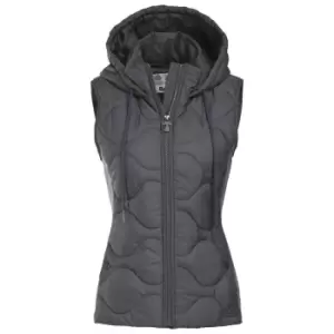 Image of Barbour Womens Thrift Gilet Quilted Sweat Summer Navy 12