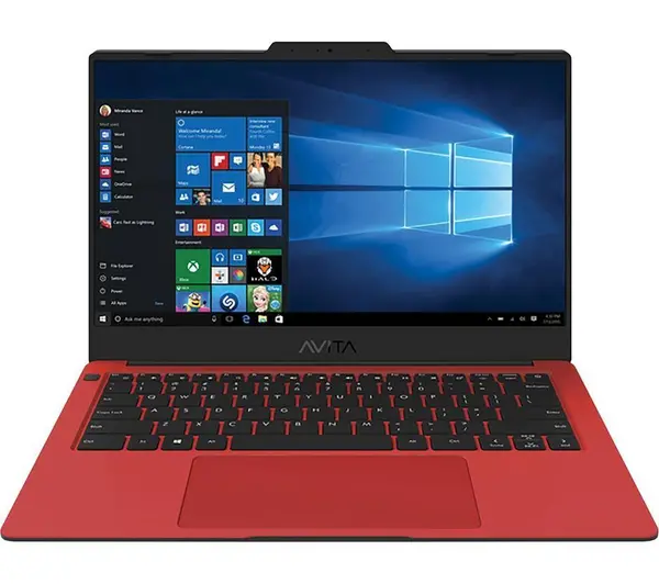 Image of AVITA Liber V 14" Laptop - AMD Ryzen 5, 128GB SSD, Red, Red