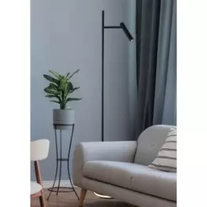 Image of Estudo Integrated LED Floor Lamp Black