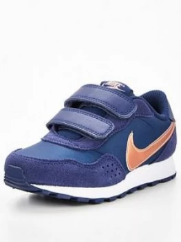 Image of Nike Md Valiant Childrens Trainer - Navy Multi