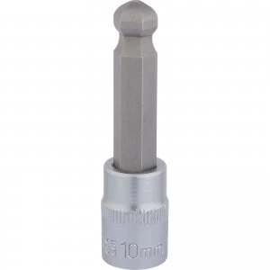 Image of Draper Expert 3/8" Drive Hexagon Ball End Socket Bit Metric 3/8" 10mm