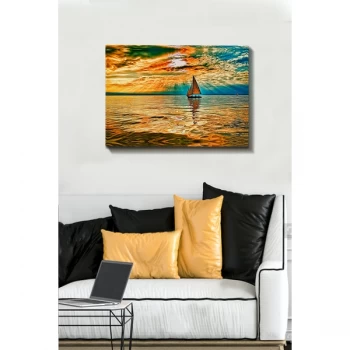 Image of Kanvas Tablo (50 x 70) - 287 Multicolor Decorative Canvas Painting