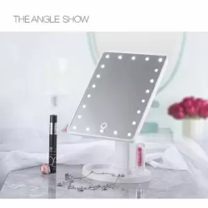 Image of Vivo White 16 LED Vanity Mirror