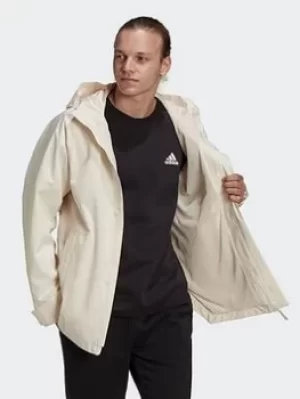 Image of adidas Utilitas Rain.rdy Jacket, Green Size M Women