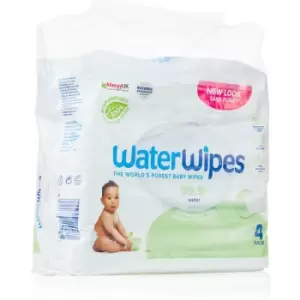 Image of Water Wipes Baby Wipes Soapberry 4 Pack gentle wet wipes for babies 4x60 pc