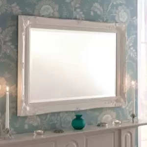 Image of Yearn Mirrors Yearn French Style Mirror White 63X90Cm