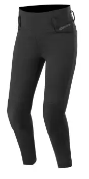 Image of Alpinestars Banshee Womens Motorcycle Leggins, Black Size M black, Size M for Women