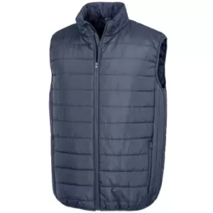 Image of Result Mens Promo Core Padded Body Warmer (3XL) (Navy)