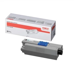 Image of OKI 44469803 Yield 3500 Pages Black Laser Toner Ink Cartridge