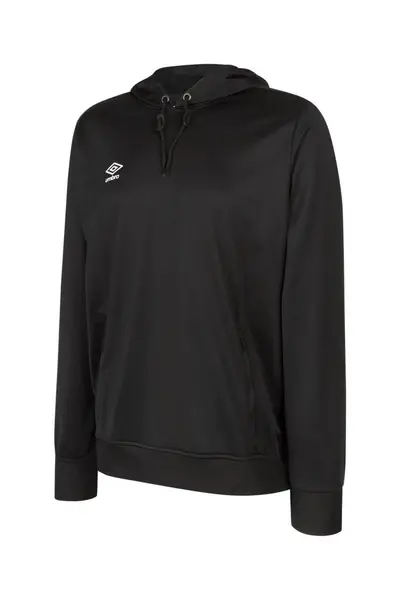Image of Umbro Poly OH Hoody Black
